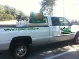 Promo Lawn & Pest service truck